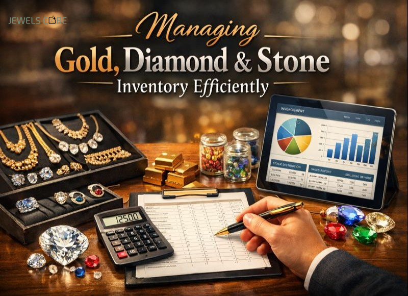 Jewels core Managing Gold Diamond Stone Inventory Efficiently with Jewels Software